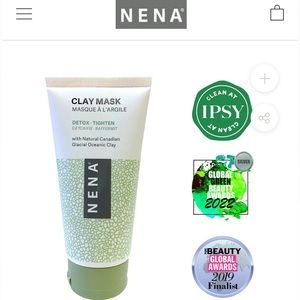 💚 NEW NENA Clay Mask Detox•Tighten w/Natural Canadian Glacier Oceanic Clay